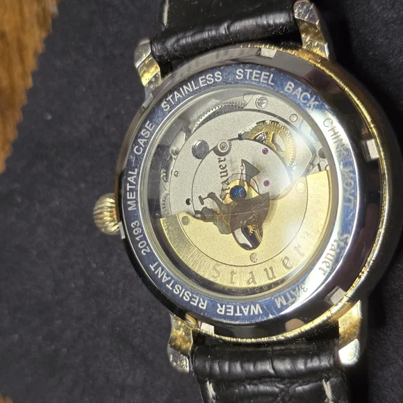 Stauer Automatic Moonphase Watch With Display Case Back - Picture 7 of 10